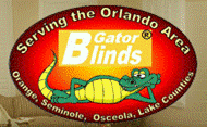 Gator Blinds - Blinds, Orlando area, window treatments, window blind treatments, window treatments, blinds, window coverings, vertical blinds